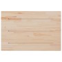Tablero de mesa rectangular 3 uds madera de pino 80x53x1,7 cm en Tableros para mesas | Comprar online en Foro24