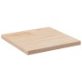 Tablero de mesa cuadrado madera maciza de pino 40x40x2,5 cm