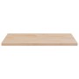 Tablero de mesa rectangular 2 uds madera de pino 80x40x2,5 cm
