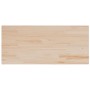 Tablero de mesa rectangular madera maciza pino 90x40x2,5 cm