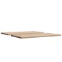 Tablero de mesa rectangular 2 uds madera de pino 90x45x2,5 cm en Tableros para mesas | Comprar online en Foro24