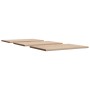 Tablero de mesa rectangular 3 uds madera de pino 80x47x2,5 cm en Tableros para mesas | Comprar online en Foro24