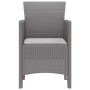 Silla de Jardín 2 pcs Gris claro 53 x 49 x 85 cm PP en Sillas de jardín | Comprar online en Foro24