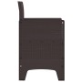 Silla de Jardín 4 pcs Marrón 53 x 49 x 85 cm PP en Sillas de jardín | Comprar online en Foro24