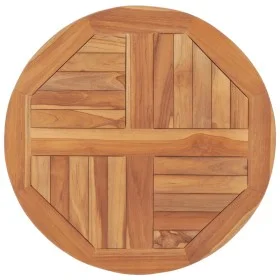 Round table top solid teak wood 2.5 cm 60 cm by vidaXL, Table tops - Ref: Foro24-48984, Price: 79,51 €, Discount: %