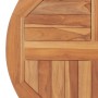 Round table top solid teak wood 2.5 cm 60 cm by vidaXL, Table tops - Ref: Foro24-48984, Price: 68,43 €, Discount: %