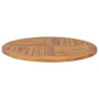 Round table surface solid teak wood 2.5 cm 80 cm by vidaXL, Table tops - Ref: Foro24-48986, Price: 103,41 €, Discount: %