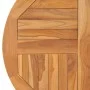 Round table surface solid teak wood 2.5 cm 80 cm by vidaXL, Table tops - Ref: Foro24-48986, Price: 95,01 €, Discount: %