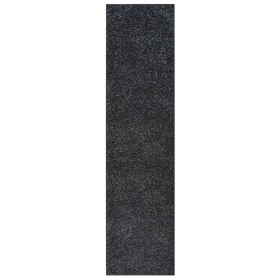 Alfombra de pasillo BCF gris antracita 100x450 cm