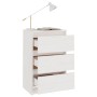 Nachttische 2 Stk. massives Zirbenholz weiß 40x29,5x64 cm von vidaXL, Nachttische - Ref: Foro24-808086, Preis: 102,69 €, Raba...
