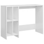 Escritorio notebook contrachapado blanco brillo 102,5x35x75 cm de vidaXL, Escritorios - Ref: Foro24-808347, Precio: 60,72 €, ...