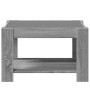 Mesa de centro y LED madera ingeniería gris Sonoma 73x53x45 cm en Mesas de centro | Comprar online en Foro24