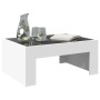 Mesa de centro con Infinity LED blanco 70x50x30 cm en Mesas de centro | Comprar online en Foro24