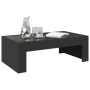 Mesa de centro con Infinity LED negro 90x50x30 cm en Mesas de centro | Comprar online en Foro24