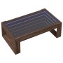 Mesa de centro con Infinity LED marrón roble 90x53x30 cm en Mesas de centro | Comprar online en Foro24
