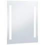 Espejo de pared de baño con LED 60x80 cm