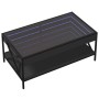 Mesa de centro con Infinity LED negro 90x50x38 cm en Mesas de centro | Comprar online en Foro24