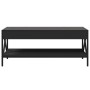 Mesa de centro con Infinity LED negro 90x50x38 cm en Mesas de centro | Comprar online en Foro24