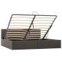 Hydraulic trundle bed gray synthetic leather 180x200cm by vidaXL, Beds and slatted bases - Ref: Foro24-285527, Price: 346,91 ...