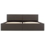 Hydraulic trundle bed gray synthetic leather 180x200cm by vidaXL, Beds and slatted bases - Ref: Foro24-285527, Price: 346,91 ...
