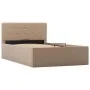 Hydraulic trundle bed synthetic leather cappuccino 90x200 cm by vidaXL, Beds and slatted bases - Ref: Foro24-285528, Price: 2...