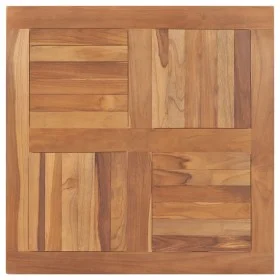 Square table surface solid teak wood 80x80x2.5 cm by vidaXL, Table tops - Ref: Foro24-48990, Price: 124,04 €, Discount: %