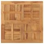 Square table surface solid teak wood 80x80x2.5 cm by vidaXL, Table tops - Ref: Foro24-48990, Price: 124,04 €, Discount: %