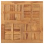Superficie de mesa cuadrada madera maciza de teca 80x80x2,5 cm de vidaXL, Tableros para mesas - Ref: Foro24-48990, Precio: 10...
