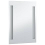 Espejo de pared de baño con LED 60x100 cm