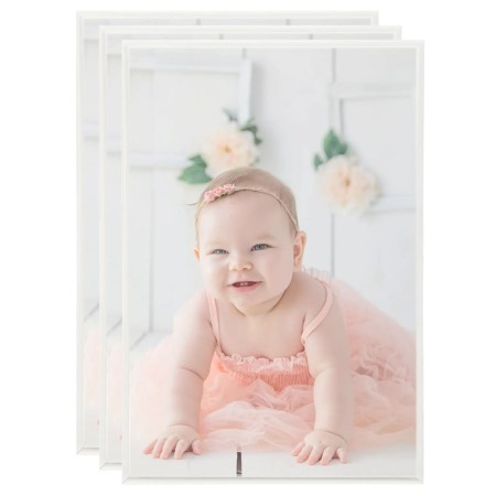 Tabletop collage photo frames 3 pcs silver MDF 21x29.7cm by vidaXL, Photo frames - Ref: Foro24-332172, Price: 10,21 €, Discou...
