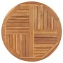 Round table top solid teak wood 2.5 cm 90 cm by vidaXL, Table tops - Ref: Foro24-48987, Price: 118,65 €, Discount: %