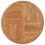 Round table top solid teak wood 2.5 cm 90 cm by vidaXL, Table tops - Ref: Foro24-48987, Price: 118,65 €, Discount: %