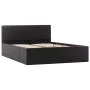 Cama canapé hidráulica cuero sintético negro 120x200 cm de vidaXL, Camas y somieres - Ref: Foro24-285512, Precio: 363,91 €, D...