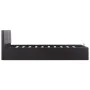 Cama canapé hidráulica cuero sintético negro 120x200 cm de vidaXL, Camas y somieres - Ref: Foro24-285512, Precio: 363,91 €, D...