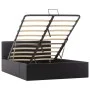 Cama canapé hidráulica cuero sintético negro 120x200 cm de vidaXL, Camas y somieres - Ref: Foro24-285512, Precio: 363,91 €, D...