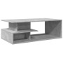 Mesa de centro madera de ingeniería gris hormigón 102x55x35 cm en Mesas de centro | Comprar online en Foro24