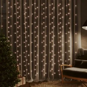 LED curtain lights 300 cold white LEDs 8 functions 3x3 m by vidaXL, Christmas lights - Ref: Foro24-328925, Price: 26,55 €, Di...
