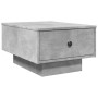 Mesa de centro madera de ingeniería gris hormigón 60x45x31 cm en Mesas de centro | Comprar online en Foro24