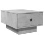 Mesa de centro madera de ingeniería gris hormigón 60x45x31 cm en Mesas de centro | Comprar online en Foro24