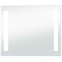 Espejo de pared de baño con LED 60x50 cm