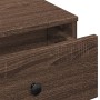 Mesa de centro de madera de ingeniería marrón roble 90x90x28 cm en Mesas de centro | Comprar online en Foro24