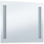Espejo de pared de baño con LED 60x50 cm