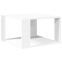 Mesa de centro blanca 51,5x51,5x30 cm madera de ingeniería en Mesas de centro | Comprar online en Foro24