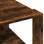 Mesa de centro madera ingeniería roble ahumado 51,5x51,5x30 cm en Mesas de centro | Comprar online en Foro24