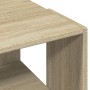 Mesa de centro madera de ingeniería roble Sonoma 89,5x48x30 cm