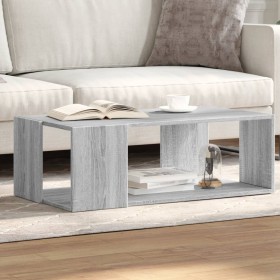 Mesa de centro madera de ingeniería gris Sonoma 89,5x48x30 cm Mesa de centro madera de ingeniería gris Sonoma 89,5x48x30 cm