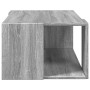 Mesa de centro madera de ingeniería gris Sonoma 89,5x48x30 cm