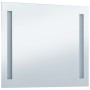 Espejo de pared de baño con LED 100x60 cm
