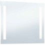 Espejo de pared de baño con LED 100x60 cm