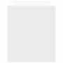 Mesitas de noche de pared 2 unidades blanca 45x30x35 cm en Mesitas de noche | Comprar online en Foro24